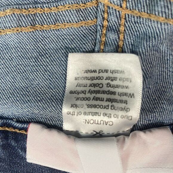 ISABEL MATERNITY Jeans Low Rise Bootcut Under Belly Stretch Denim Womens 6 Blue - Picture 6 of 9